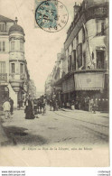 21 DIJON N°58 Rue De La Liberté Coin Du Miroir Animée Magasin Au Petit Diable Nouveautés Cheval 1906 - Dijon