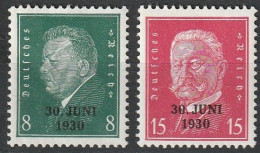 1930 // 444/445 * - Neufs