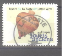 France Autoadhésif Oblitéré N°2373 (Jouets Anciens - Toupie) Cachet Rond) - Usati