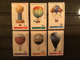 Poland 1981 Balloons Mint SG 2721-6 Mi 2729-34 Yv 2546-51 - Ungebraucht