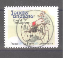 France Autoadhésif Oblitéré N°2370 (Jouets Anciens -  Cheval Mécanique) Cachet Rond) - Oblitérés