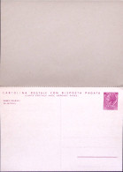 1966-Cartolina Postale RP Siracusana Lire 55+55 Nuova - Ganzsachen