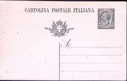 1920-Cartolina Postale Leoni C.15 Mill.20 Nuova - Interi Postali