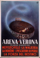 1950-VERONA ARENA Programma Manifestazione, Nuova - Muziek