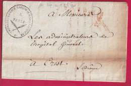 FRANCHISE BUREAU DE CORRESPONDANCE PARIS 1806 POUR HOPITAL DE CREST DROME LETTRE - 1801-1848: Precursors XIX