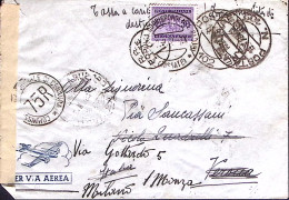1942-Posta Militare/n.102 C.2 (19.7) Su Busta, Non Affrancata E Tassata - Weltkrieg 1939-45