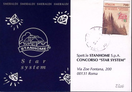 1996-CONCORSO STAR SYSTEM Della Ditta STANHOME, Viaggiata - 1991-00: Marcofilia