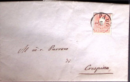 1860-LOMBARDO VENETO PADOVA C1 (18.1) Affrancato S.5 - Lombardo-Veneto