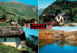 13945475 Arolla_VS Teilansichten Hotel Restaurant La Gouille Bergsee - Autres & Non Classés