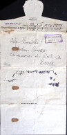 1945-P.O.W. COMPANY 2647 Manocritto Al Verso Di Biglietto Franchigia Da Prigioni - Weltkrieg 1939-45