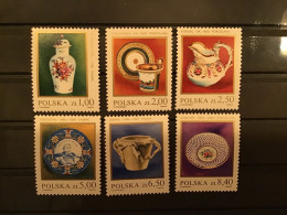 Poland 1981 Pottery MNH SG 2745-50 Mi 2739-44 Yv 2556-61 - Nuevos