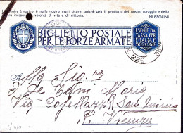 1943-Posta Militare/n.226 C.2 (2.9) Su Biglietto Franchigia - Weltkrieg 1939-45