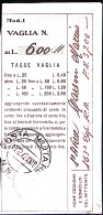 1942-163 DEPOSITO R.A. P.M. 3700 Manoscritto Su Polizzino Vaglia - Guerre 1939-45