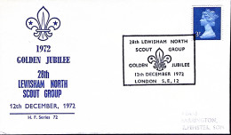 1972-Gran Bretagna Scout Giubileo Londra Annullo Speciale Su Busta - Andere & Zonder Classificatie