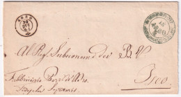 1861-Adro C.2 (30.10) Su Piego - Storia Postale