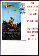 1960-VERONA 50 CIRCUITO AEREO Annullo Speciale (3.4) Su Cartolina - Manifestazioni