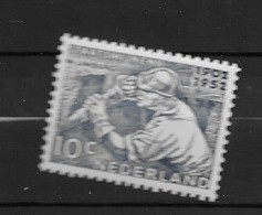 1952 MNH  Nederland, Postfris** - Ungebraucht