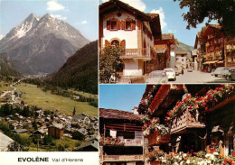 13945026 Evolene_VS Dorfansichten Panorama Val D'Hérens Alpen - Autres & Non Classés