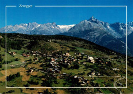 13944993 Zeneggen_VS Panorama Blick Gegen Bietschhorn - Autres & Non Classés