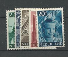 1951 MNH  Nederland, Niederlande, Netherlands, Pays-Bas,  Postfris - Ongebruikt