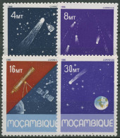 Mocambique 1986 Halleyscher Komet Teleskop Raumsonde 1046/49 Postfrisch - Mosambik