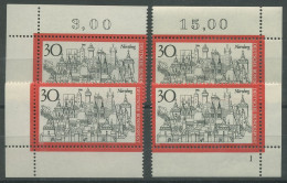 Bund 1971 Fremdenverkehr Nürnberg 678 Alle 4 Ecken Postfrisch (E256) - Unused Stamps