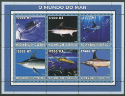 Mocambique 2002 Welt Der Meere Fische Marlin 2620/25 K Postfrisch (C40248) - Mozambique