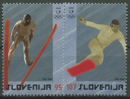 Slowenien 2006 Olympia Winterspiele Turin Skispringen 574/75 Postfrisch - Eslovenia