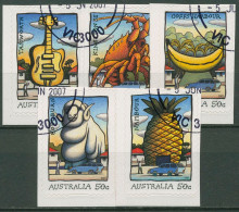 Australien 2007 Große Dinge Schaf Ananas Hummer 2849/53 Gestempelt - Used Stamps
