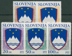 Slowenien 1992 Staatswappen 8/12 Postfrisch - Eslovenia
