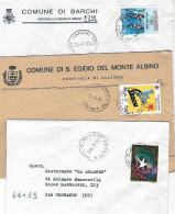 1996-5 COMMEMORATIVI Lire 750 Differenti Isolati Su 5 Documenti - 1991-00: Marcophilie