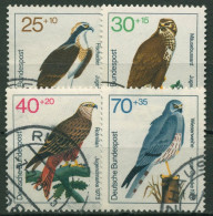 Bund 1973 Jugend: Tiere Greifvögel 754/57 Gestempelt - Used Stamps