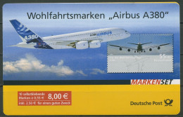 Bund Markenheftchen 2008 AIRBUS A380 MH 74 (2676) Postfrisch (C17332) - Autres & Non Classés