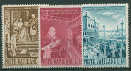Vatikan 1960 Venedig Papst Pius X. 344/46 Postfrisch - Unused Stamps