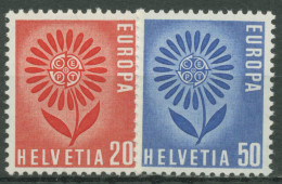 Schweiz 1964 Europa CEPT Stilisierte Blume 800/01 Postfrisch - Nuevos