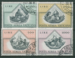 Vatikan 1971 Flugpostmarken Die 4 Evangelisten 590/93 Gestempelt - Used Stamps