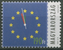 Ungarn 2004 Aufnahme In Die Europäische Union Ziffernblatt 4844 Postfrisch - Neufs