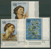 Vatikan 1970 Vereinte Nationen UNO Adam & Eva 569/71 Ecken Postfrisch - Unused Stamps