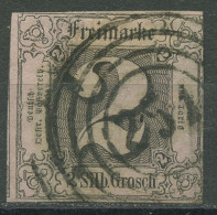 Thurn Und Taxis 1852/58 2 Silbergroschen 5 A Gestempelt - Autres & Non Classés