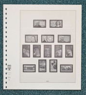 LINDNER-T Vordruckblätter DDR 1977/79 Gebraucht, Neuwertig (Z138) - Vordruckblätter
