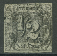 Thurn Und Taxis 1852/58 1/2 Silbergroschen 3 A Gestempelt - Sonstige & Ohne Zuordnung