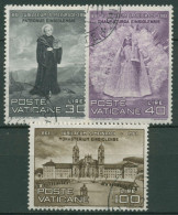 Vatikan 1961 Heiliger Meinrad Kloster Einsiedeln 363/65 Gestempelt - Used Stamps