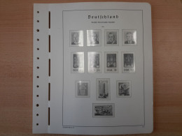 LEUCHTTURM Vordrucke DDR 1976/79 SF Gebraucht, Neuwertig (Z1274) - Afgedrukte Pagina's