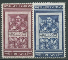 Vatikan 1951 800 Jahre Decretum Gratiani 185/86 Postfrisch - Nuevos