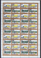 DDR ZD-Bogen 2299-2302 Gestempelt Mit ESSt Und Mit DV WPD 4 #NE005 - Se-Tenant