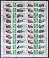 DDR ZD Bogen 2792-2793 Gestempelt Mit ESSt Und Mit DV 3 #NE015 - Se-Tenant