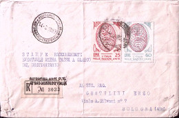 1957-AUTOAMBULANTE P.T.40 GIRO CICLISTICO D'ITALIA (14.8) Annullo Speciale E Lin - 1946-60: Poststempel