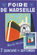 Carte  Maximum   FRANCE    Foire  De  MARSEILLE   2014 - Otros & Sin Clasificación