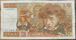 Billet 10 Francs BERLIOZ  2 - 6 - 1975 France N.128 - 10 F 1972-1978 ''Berlioz''