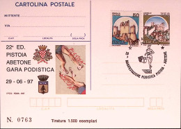 1997-GARA PODISTICA Cartolina Postale IPZS Lire 750 Ann Spec - Postwaardestukken